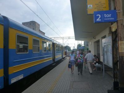The train station in Tczew
