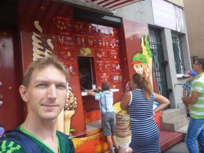 Lody Bonano - the local ice cream shop.