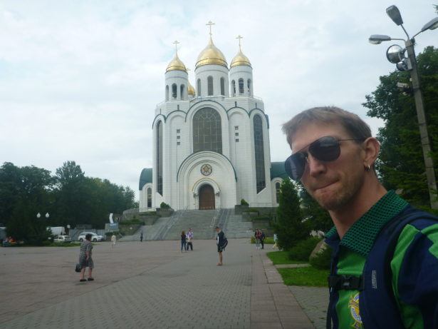 Backpacking in Kaliningrad - Cathedral of Christ the Saviour.