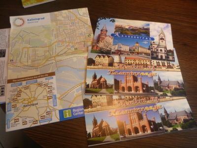 Postcards and maps of Kaliningrad city