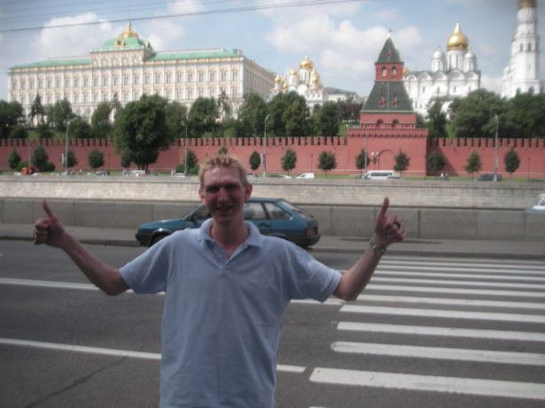 Backpacking in Moscow, 2007