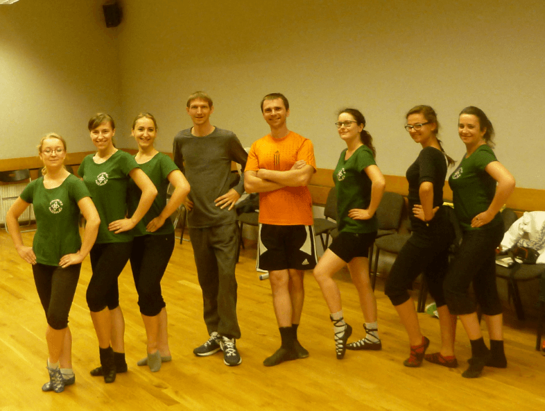 Irish Dancing in Gdańsk with Dziewczyna w żółtych Spodniach
