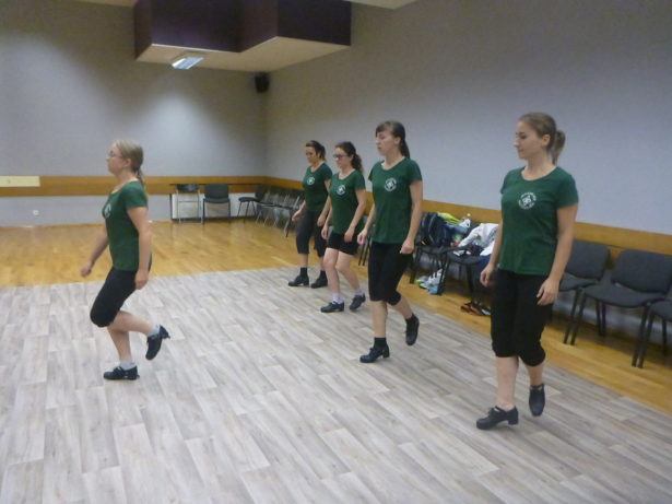 Irish Dancing in Gdańsk, Poland with Animus Saltandi and Dziewczyna w żółtych Spodniach