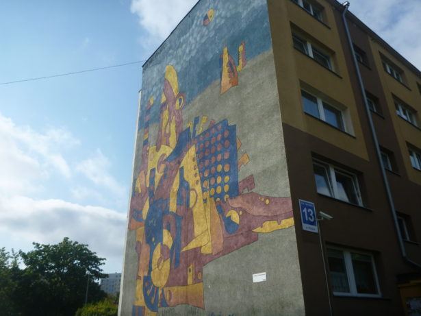 Touring the Artistic Walls Murals in the District of Zaspa, Gdańsk, Poland