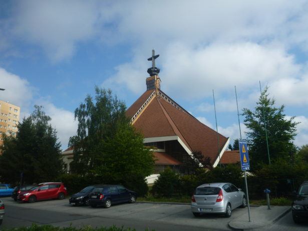Church in The District of Zaspa, Gdańsk, Poland