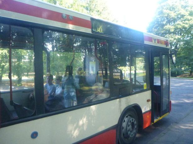 The bus in Gdańsk