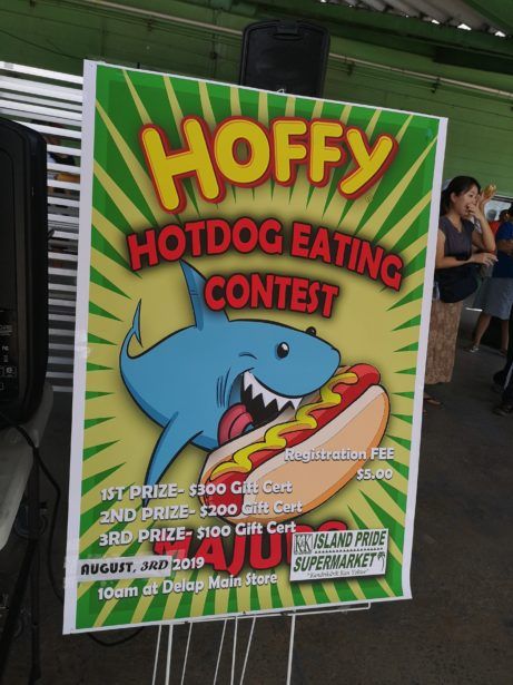 Attending the Annual Hoffy Hot Dog Eating Contest in Majuro, Marshall Islands