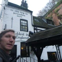 Ye Olde Trip to Jerusalem, Nottingham - perfect date in England's oldest pub?!
