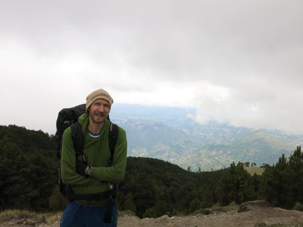 Backpacking up Tajamulco in Guatemala - highest point in Central America