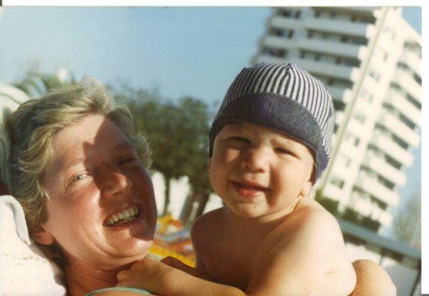 Portugal back in 1982 with Mum!