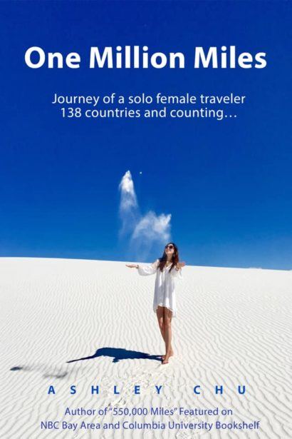 Latest Travel Book From Ashleybaby, The Krazy Koala! One Million Miles: Journey of a solo female traveler 138 countries and counting…