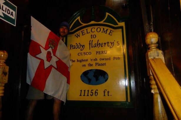 Paddy Flaherty's The World's Highest Irish Owned Pub, Cuzco, PERU