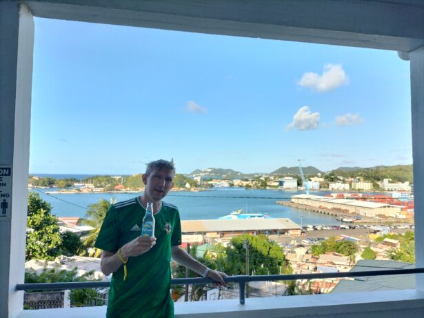 Backpacking in Saint Lucia: Staying At the Harbor Vista Inn, Castries