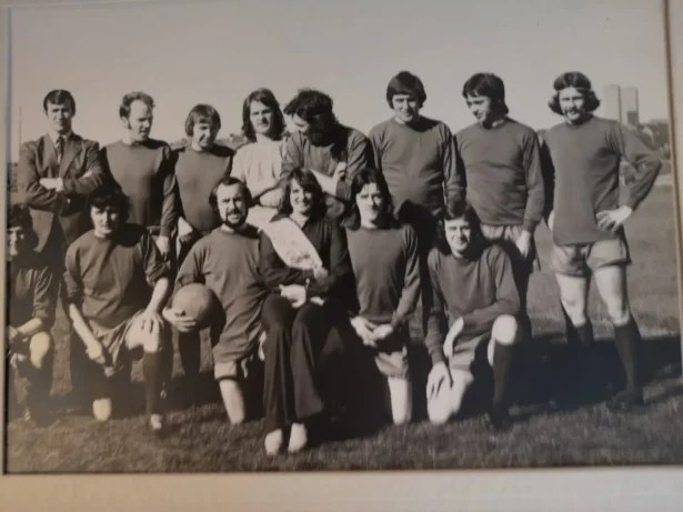 Bangor Amateurs Early 1970s (my Dad Joe Blair is third from the left in the back row)