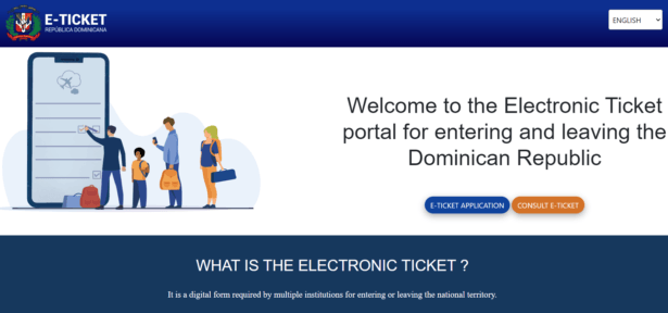 Completing The Visa Form / Electronic Ticket For Entering Dominican Republic