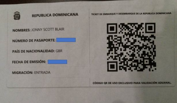 How To Get A Dominican Republic Visa - my Visa ("Immigration Document")