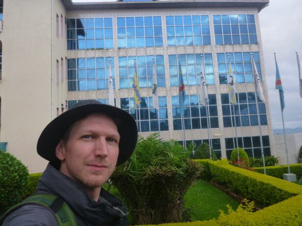 Backpacking In The Democratic Republic Of The Congo: Staying At Hotel Horizon In Bukavu - Leafy Gardens