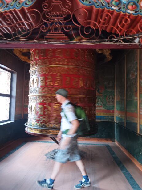 Around The Wheel Of Life At The Boudhanath Stupa And Buddhist Shrine, Kathmandu