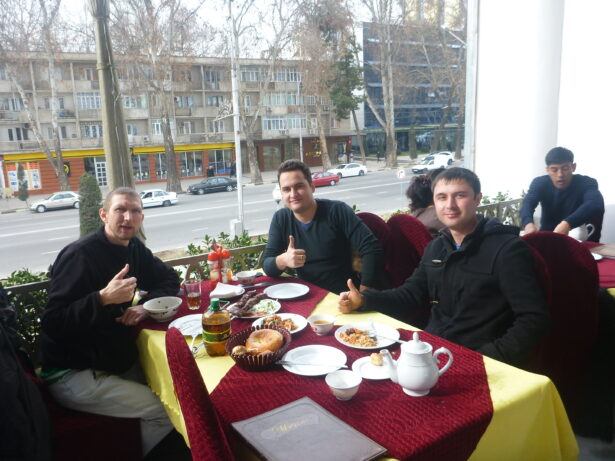 Dining out in Dushanbe, Tajikistan