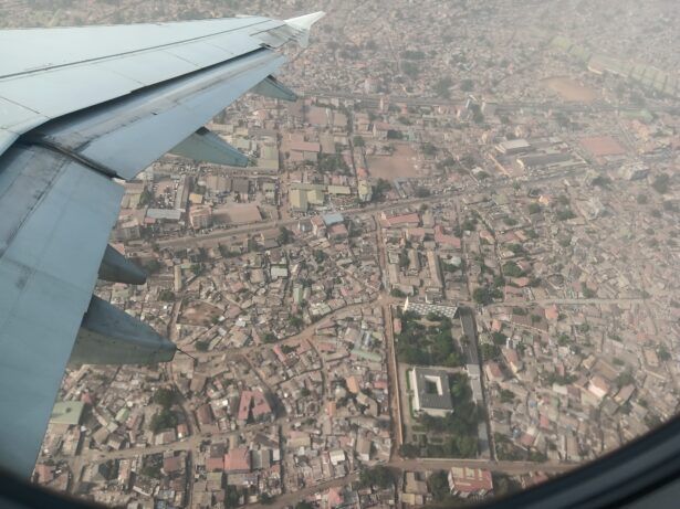 Leaving Conakry, Guinea for Bissau, Guinea-Bissau