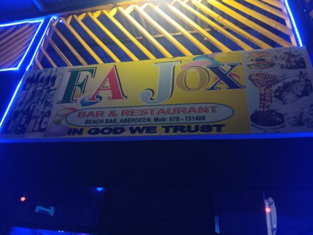FA JOX, Lumley Beach, Freetown