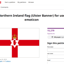 The Campaign For A Northern Ireland Flag Emoji Code