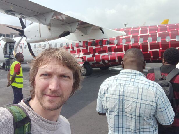 Boarding in Douala, Cameroon for Libreville, Gabon