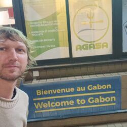 I'm in Gabon on my Birthday!