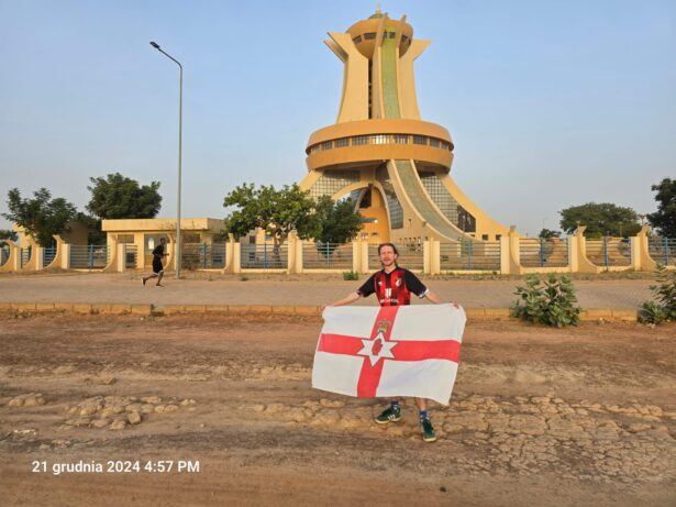 Northern Irish Nationalist At The National Monument - Hall Of Martyrs, Ouagadougou, Burkina Faso