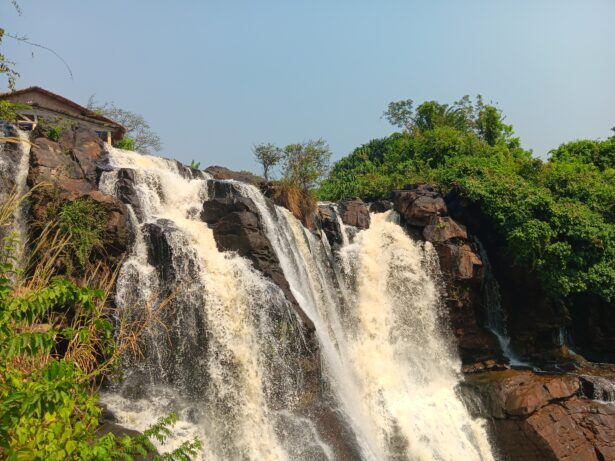 Backpacking In Central African Republic🇨🇫: Charmigation At The Beautiful Boali Falls In The Heart Of Africa