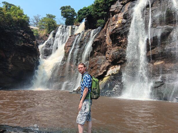 Backpacking In Central African Republic🇨🇫: Charmigation At The Beautiful Boali Falls In The Heart Of Africa