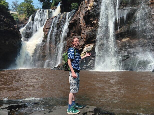 Backpacking In Central African Republic🇨🇫: Charmigation At The Beautiful Boali Falls In The Heart Of Africa