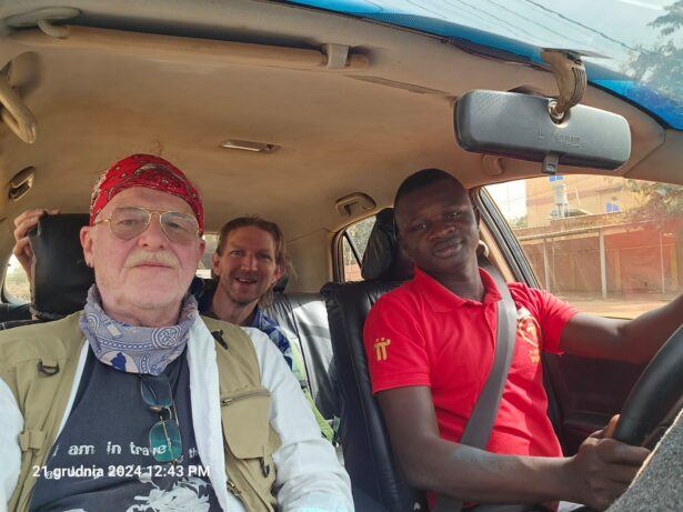 Jules - our excellent driver, guide and friend in Ouagadougou, Burkina Faso!