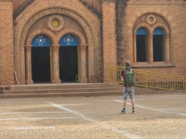 At the Catholic Cathedral, Ouagadougou, Burkina Faso