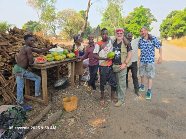 Bangaladéké village and meeting the locals nest to the plant extract for making Cassava Bread