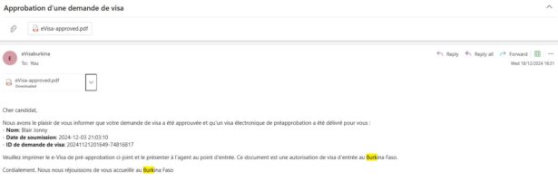 How To Get A Burkina Faso Visa Online - finally confirmed!!