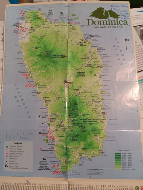 Jacko Falls is right in the centre of the Nature Island, Dominica!