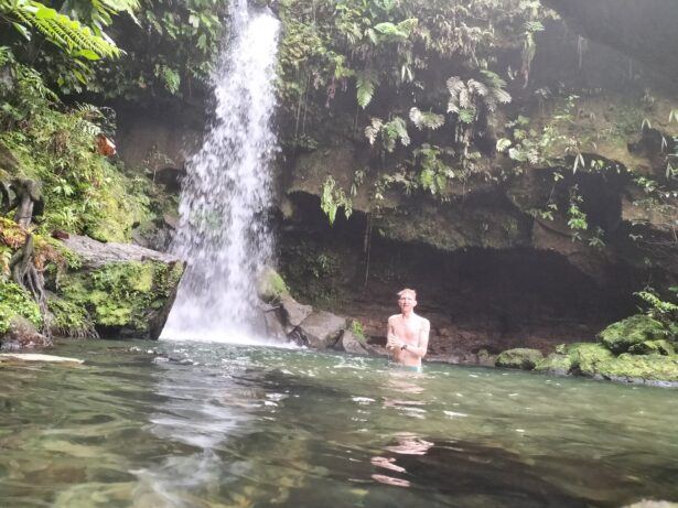 Backpacking In Dominica🇩🇲: Visiting Emerald Pool And Emerald Falls