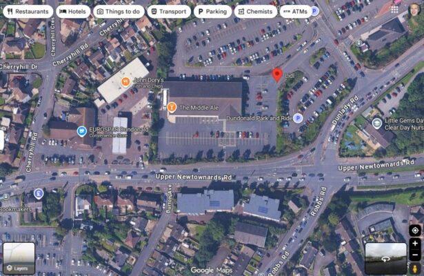The Middle Ale Pub And LIDL Supermarket, Dundonald, Northern Ireland