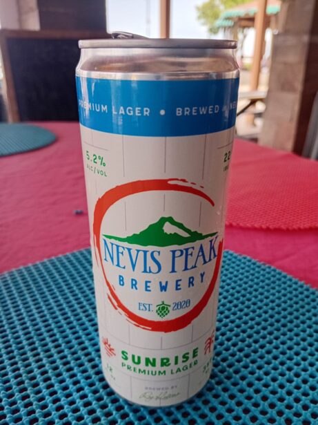 £2.18 (8 ECD) for the fine local Nevis Peak Brewery Lager