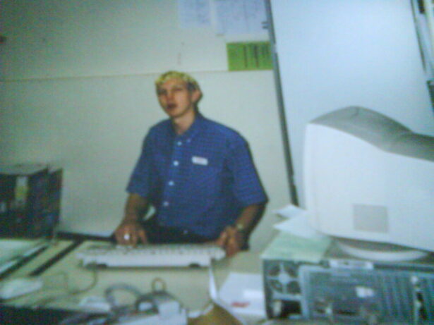 My job working in Stock Control in Tesco Springhill, 1998 to 2001